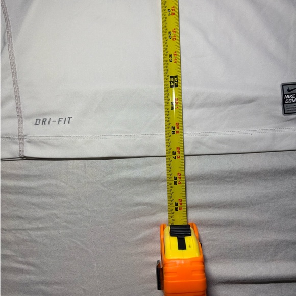 Nike Pro combat White Long Sleeve Shirt - Picture 6 of 14